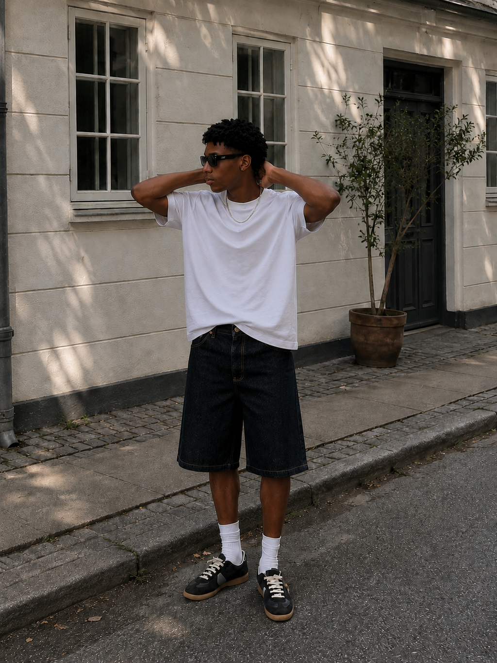 Raw Selvedge Jorts – Indigo